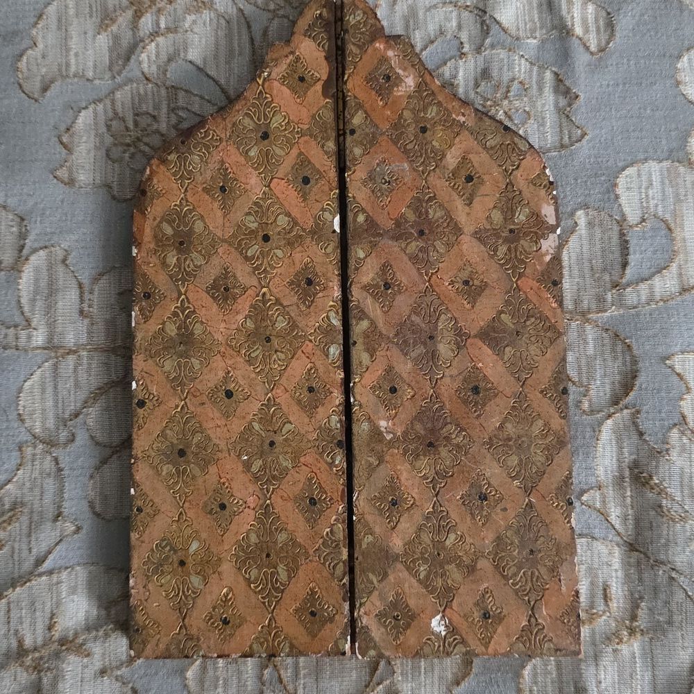 Gilded Vintage Florentine Tryptych